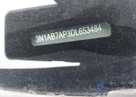 2013 Nissan Sentra Sv z USA, uszkodzony, nr VIN 3N1AB7AP3DL653484